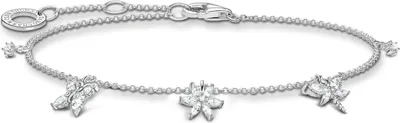 Produktbild von Thomas Sabo Damenarmband Schmetterling aus 925er Silber, Zirkonia
