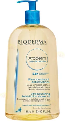 Produktbild von Bioderma Atoderm Reinigungsschaum-Öl Huile de Douche 1000 ml