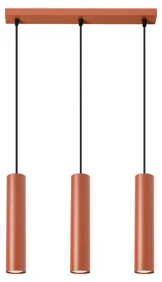 Productafbeelding van Hanglamp LAGOS 3L, okerrood