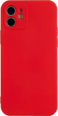Produktbild von iPhone 12 Hülle - Coverup Colour TPU Back Cover - Cadmium Red