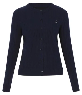 Produktbild von CALEY Damen Strickjacke - Navy, M/L
