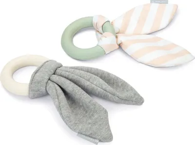 Produktbild von Beeztees Puppy Baitro Kauring, Gummi, 8,5cm, Farbe:grau