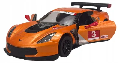 Produktbild von KINSMART 2016 Chevrolet Corvette C7.R Modellauto Orange 1:36
