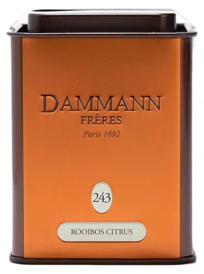 Obrázek produktu pro Ovocný a bylinný čaj Dammann Frères Rooibos Citrus, 100 g