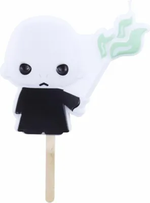Image de Bougie d'anniversaire figurine Lord Voldermort 10 cm