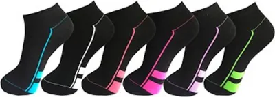 Produktbild von 6 Paar Sneaker Socken Füßlinge Baumwolle Gr. 35-38