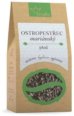Obrázek produktu pro Ostropestřec plod-sušená bylina sypaná 50g