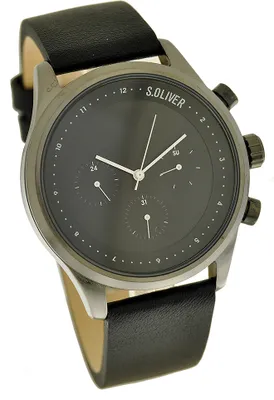 Produktbild von S.Oliver Herren Armbanduhr SO-3722-LM