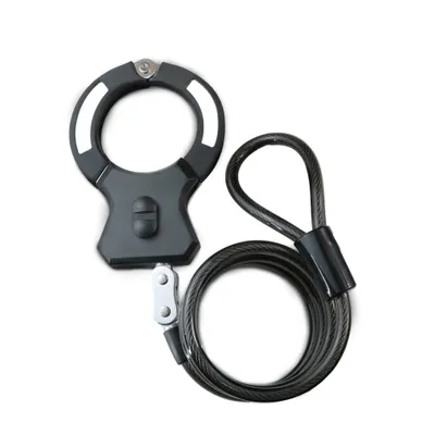 Obrázek produktu pro BLUETOUCH bezpečnostní zámek s otočným klepetem; průměr lana 15 mm, délka 120 cm