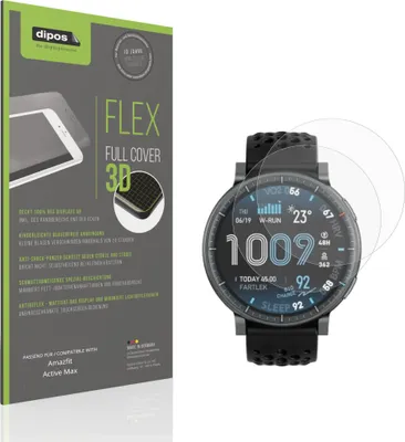 Immagine prodotto di 2x Pellicola protettiva opaca per Amazfit Active Max Protezione Antiurto Anti-Shock