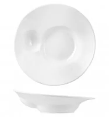 Immagine prodotto di H&H Piatto In Porcellana, Ø 28 Cm, Bianco