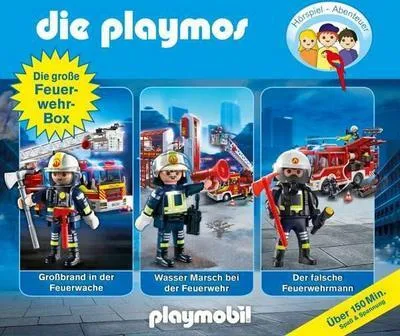Produktbild von Die Playmos - Die große Feuerwehr-Box