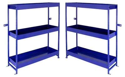 Produktbild von Fahrzeugeinrichtung Auto-Regal Sortiersystem Regalsystem Werkzeugregal Transporter 116,5cm x 115cm x 34,8cm