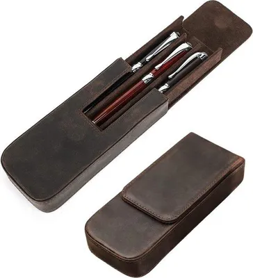 Produktbild von Famanu Stiftetui aus Leder - elegant und schützend