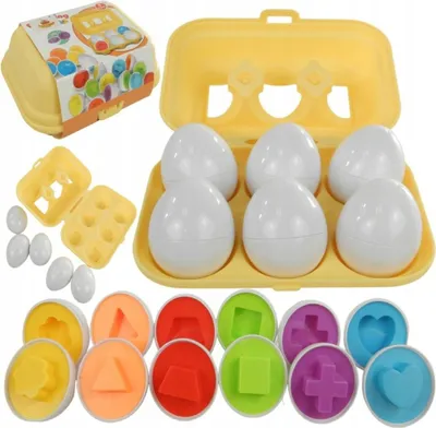 Produktbild von Montessori Eiersortierpuzzle Farben DF24A