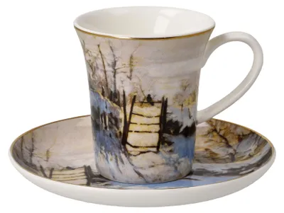 Produktbild von Goebel Claude Monet Espressotasse 'Die Elster 0,1l' 2026