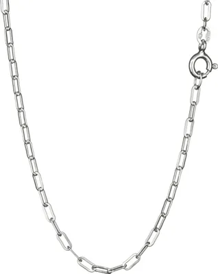 Produktbild von Ankerkette 925 Silber 50cm Halskette flachgewalzt 1,8mm breite Silberkette