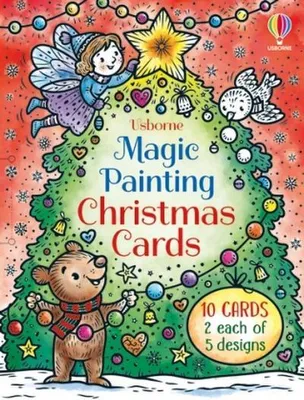Obrázok produktu pre Usborne Publishing Magic Painting Christmas Cards, 10 strany