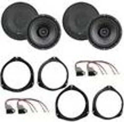 Produktbild von MB QUART QX165 2-Wege Koax Lautsprecher Einbauset für Alfa Romeo Giulietta Mito