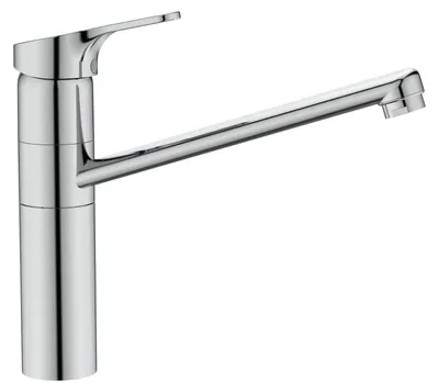 Image de Ideal Standard Robinet de cuisine Cerafit BlueStart bec haut, saillie 221mm BC139AA Chrome