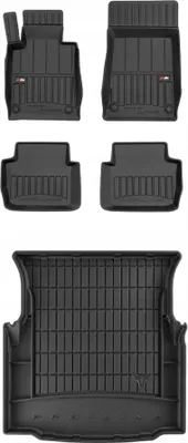 Image de 3D SET Tapis en caoutchouc et tapis de sol BMW Série 3 E46 Coupé 1998-2005