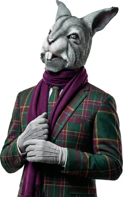 Produktbild von Mümmelmann - Hasen Kostüm Maske Fasching Halloween