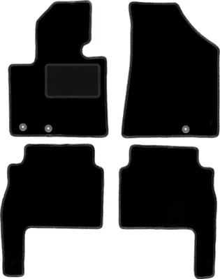 Produktbild von Schwarze Veloursmatten für: Kia Sorento II SUV (2009-2015)