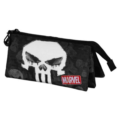 Produktbild von Federmäppchen Marvel Punisher Stiftemäppchen Schule Mäppchen