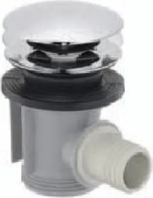 Produktbild von Hansgrohe Ablaufgarnituren - Push-Open-Ablaufgarnitur für Badewannen, Chrom 50107000