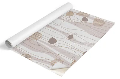 Produktbild von Tulup Möbelfolie - Klebefolie Möbel - Selbstklebende Folie 65x130 cm - Möbelfolie Schrank - Folie für Möbel - Möbelfolie Küche - Wasserdicht - Abwaschbar - Selbstklebend - Luftblasenfrei - Blattmuster