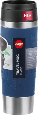 Zdjęcie produktu dla emsa N20221 emsa TRAVEL MUG Klasyczny kubek próżniowy, 0,5 l, ciemnoniebieski