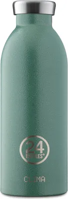Produktbild von 24Bottles Clima, 500 ml, Tägliche Nutzung, Grün, Edelstahl, Erwachsener, Edelstahl