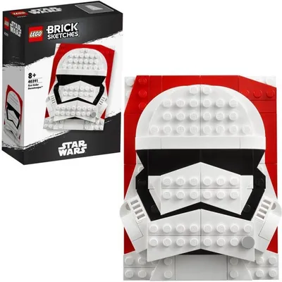 Produktbild von LEGO® Star Wars™ 40391 Brick Sketches™ Stormtrooper™