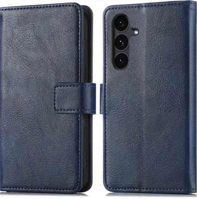 Produktbild von imoshion  Klapphülle Samsung Galaxy S25 FE - Dunkelblau
