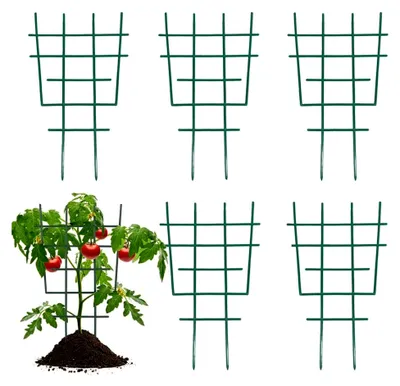 Produktbild von Pflanzenstütze Garten Rankgitter aus Kunststoff, 6 Stück
