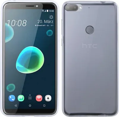 Obrázek produktu pro Silikonový ochranný kryt na mobilní telefon HTC Desire 12+ (Plus), černý