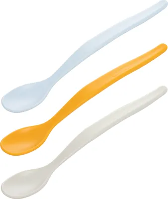 Produktbild von Canpol Babies Zestaw pierwszych yeczek do karmienia Niebieskie, 3 sztuki