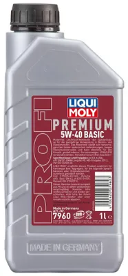 Produktbild von LIQUI MOLY Profi Premium Basis für 5W-40 1 Liter Motoröl Motorenöl Longlife-98 229.3 502 00 505 00 9.55535-H2 9.55535-M2 LL-A-025 LL-B-025 RN0700 Öl