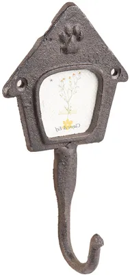 Produktbild von Wanddekoration zum Häkeln mit Bilderrahmen, 5x5 cm - Braun, von Clayre & Eef