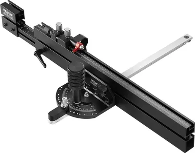 Zdjęcie produktu dla Kątownik stolarski do pilarki aluminiowy 48-89 cm regulowany 15 kątów