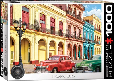 Produktbild von EUROGRAPHICS Puzzle Havanna, Kuba 1000 Teile