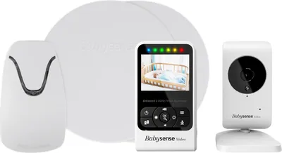 Produktbild von Hisense Babysense Bundle Pack, Atemmonitor BS 7 New + BM V24R Board Video Babysitter
