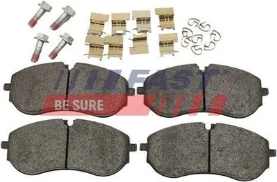 Produktbild von FAST Bremsbeläge Satz Vorne Bremsklötze für VW Crafter Kastenwagen (SY, SX) FT29181