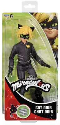 Produktbild von Miraculous Heroz Catnoir Puppe