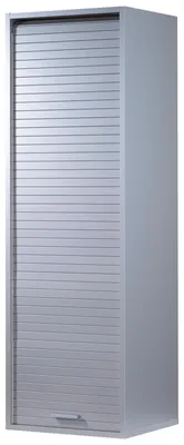 Produktbild von SIMMOB Küchenschrank Hochschrank Oberschrank Schrank Rollladentür H123,6 x B40cm, Farbe:Aluminium