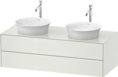 Produktbild von DURAVIT WT4988B36360010 WTU White Tulip wandh,2 SchKa,beid.
