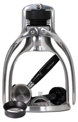 Obrázek produktu pro ROK Coffee EspressoGC, Nerezová ocel, Hliník, Nerezová ocel, 1 hrnků, 1 kusů, 180 mm, 180 mm