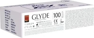 Obrázok produktu pre Glyde Ultra - Natural - 100 kondómov - prémiové kondómy "Vegan Friendly"