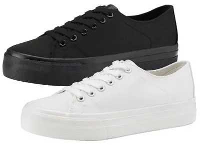 Produktbild von Tamaris Damen Schnürschuh Plateau Platform Sneaker 1-23786-20, Größe:39 EU, Farbe:Weiß