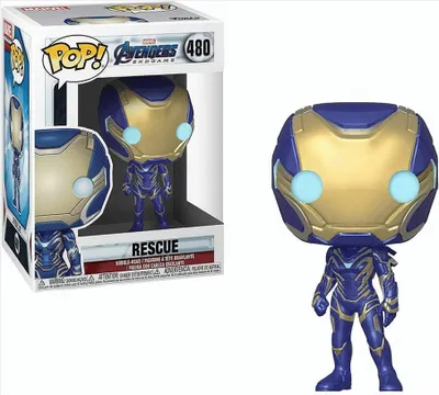Image de Funko Pop ! Marvel - Avengers : Endgame - Rescue #480 Vinylfigur 10cm Sorti en 2019
